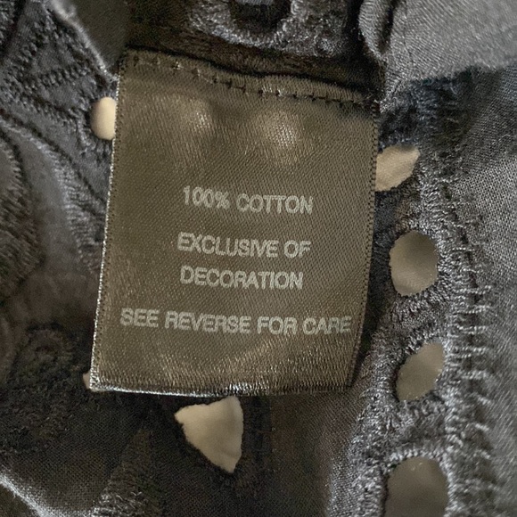 Patterson J Kincaid Embroidered Eyelet Sleeveless Mini Dress - Picture 7 of 8